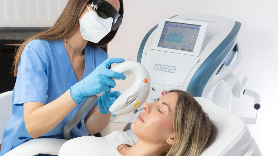 Tractament estètic amb IPL
